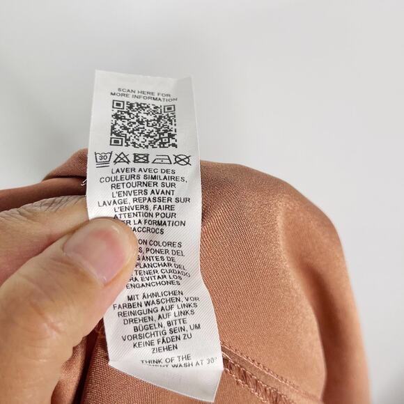 New ASOS Design Maternity US 6 Bronze Cinch Waist Pleated Maxi Dress Cocktail - Picture 11 of 12